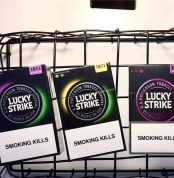 thuốc lá lucky strike 2 bấm vàng