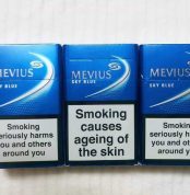 thuốc lá mevius sky blue giá bao nhiêu